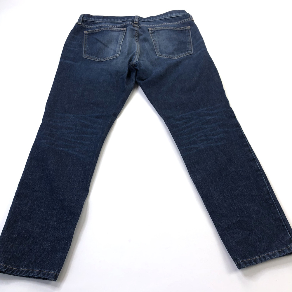 Current/Elliott The Easy Stiletto Merced 31 (Fits 35W L) Mid Rise Jeans Distress